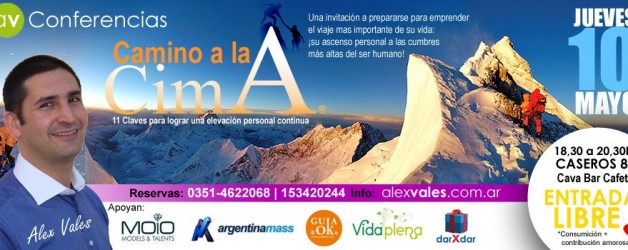 10 de mayo, Conferencia: "Camino a la Cima"